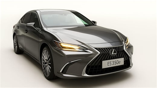 Ein Blick ins Interieur des neuen Lexus ES