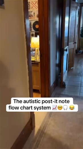 MyAutisticHusband on Instagram: "The #autistic post-it note flow chart system #neurodivergent #actuallyautistic #autisticcreator #autisticadult @magicalmichael @theouterloop"