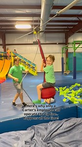 26K reactions · 33 shares | ️ Safety first at Carter’s! Our zip line is ONLY operated by trained Carter’s employees for everyone’s protection. Watch how quickly our team reacts when little ones get too close - this is why we have strict safety protocols! Our employees are always watching and ready to stop the zip line instantly if needed - just like you see in this video! Thanks to our amazing team for keeping playtime safe and fun!  | Carter's Play Place | Facebook