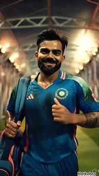 Virat Kohli ka Bat Raat Bhar Mein Ped Ban Gaya 😱🏏 | Magical Cricket Story #shorts||#ai #shorts