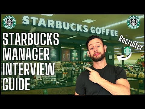How to Get a Job as a STORE MANAGER at STARBUCKS
