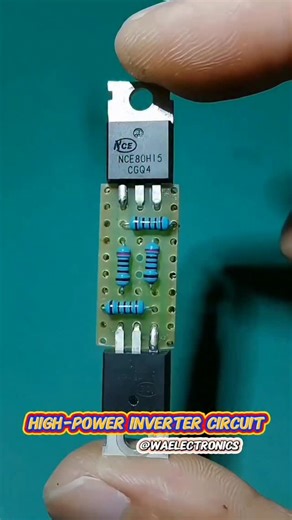 Electrical & Electronics on Instagram: "How to Build a High-Power Inverter Using Basic Electronic Components... Diy Electronics Project... 2$ for 1-8 Layer PCBs at JLCPCB https://jlcpcb.com/?from=waelectronics . Follow @wa_electronics for more like this. Like❣️ comments📋 Share📤 Keep Supporting 🤝 #inverter #jlcpcb #miniinverter #invertercircuit #diyelectronic #diyelectronics #diyelectrical #electronicidea #electronicstudent #electronicstudents #electronicsolvers #electronicsengineering #electr