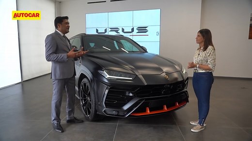 40K views · 556 reactions | The Lamborghini Urus is now offered in exclusive Graphite Capsule avatar. Renuka Kirpalani gives you a quick tour and talks with Sharad Agarwal, Head, Lamborghini India, on the significance of the model. | Autocar India | Facebook
