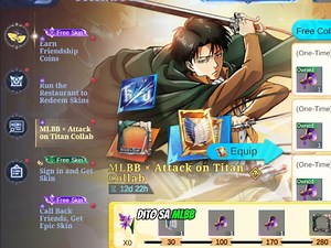 30K views · 738 reactions | Attack on titan skins andito na sawakas!! #MobileLegendsBangBangxATTACKONTITAN #MLBBxAOT | Echo gaming | Facebook