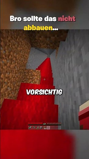 He shouldn't TAKE THAT DOWN! 💀😱 #minecraft #comedy
