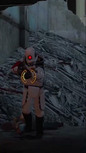 [Half Life 2] Getting combo by an Overwatch Elite