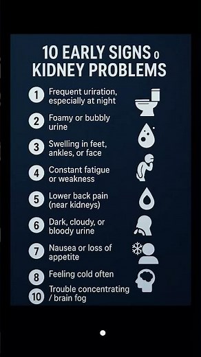 10 Early Signs Your Kidneys Are in Trouble ⚠️ | Prime Wellness