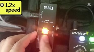 Rowin Guitar Bass Passive DI Box Instrument to Balanced and Unbalanced Micro Direct Box Pedal