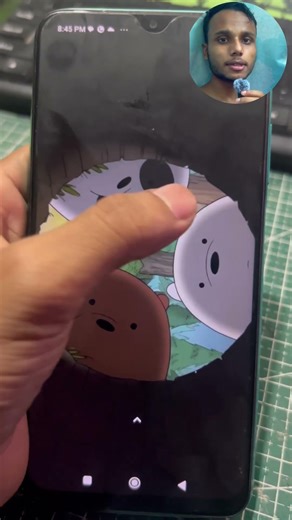 Don’t cover the earphone area, problem solved #problem #learn #technical