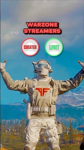 6 Warzone Streamers - CHEATING or LEGIT?