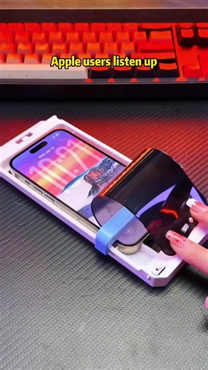 Real materials, true durability — scratch-proof, drop-proof, ultra-smooth with ONE FISH#screenprotector #unitedstates #onefish #fyp