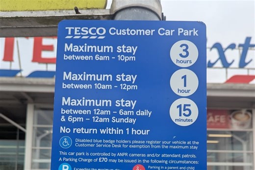 Shoppers bamboozled by Tesco car park times that "don't make sense"