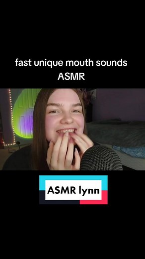 fast and aggressive mouth sounds - ASMR #fypasmr #relaxingasmr #mouthsoundsasmr #asmrtiktoks #fastasmr #spoontriggerasmr #teethtappingasmr