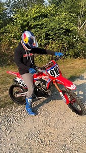 Getting the fuel injected CRF150F air cooled play bike fired up and ready to rip 🔥 Last time I showed this bike there was a lot of question | carsonbrown910