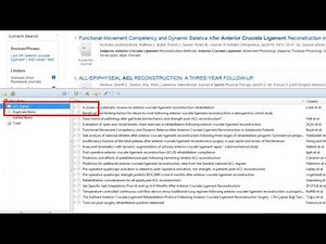 Zotero collections: Organize a Zotero library into folders