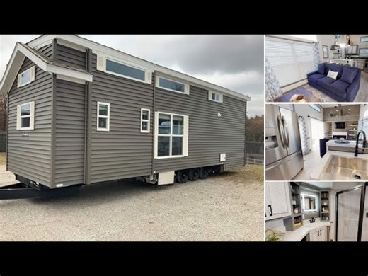 The most spacious farmhouse tiny houses on wheels