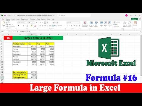 #16 Large Formula in excel | Large Formula in Excel in Hindi | Large Formula in Ms Excel #excel