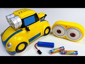 Unboxing RC Cool Drift Racing, Dynamic Crab, Versatile Bus, Racing Minions
