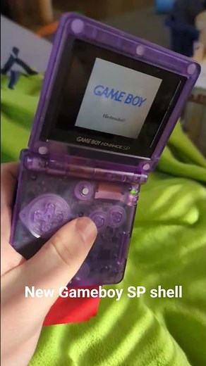 Gameboy SP Shell Mod #gaming #modified #pokemon