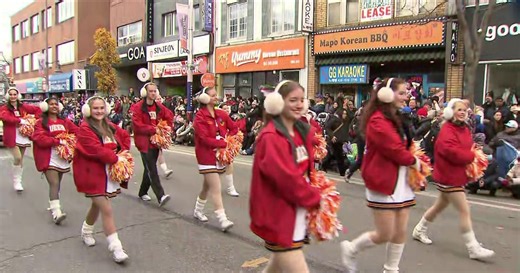 The 120th Santa Claus Parade makes its way downtown