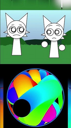 Game toons Sprunki meets GameToons Sprunki Fandom Cpuple (Old)!😎 #pinki vs #wenda| Animation Meme