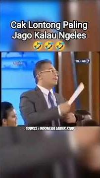 CAK LONTONG SUCCESSFULLY MAKES YOU ANNOYED