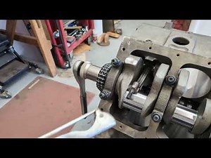 Using Blue Point CF 65 Tool to install a connecting rod