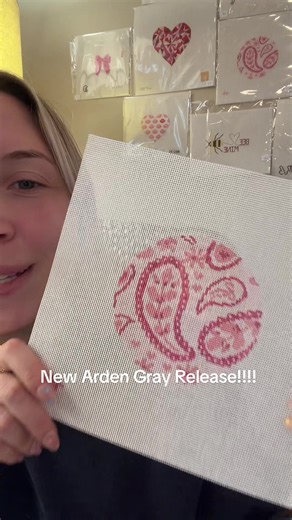 Exciting New Arden Gray Needlepoint Release!