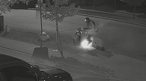Video released of pair linked to string of fires in Waterloo
