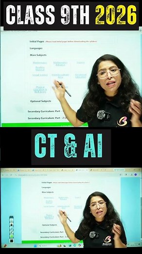 🚨 CBSE Introduces NEW Subject CT & AI for Class 9 | Big Change in 2026-27! | By Barkha Ma'am
