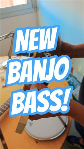 New Banco Bass #banjo #banjos #luthier #bass #shorts #new