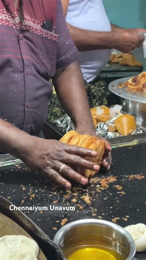 Madurai Parotta 😋🔥 #madurai #tastyindia #streetfood #purattasi #chennai #parotta