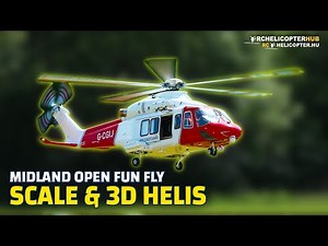 What happens at this UK Helicopter Club Event? Midland Open Fun Fly