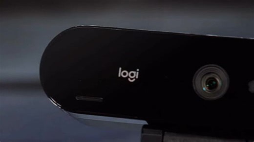 罗技高清摄像头，小巧便携，画质清晰，安装简便，办公娱乐优选。