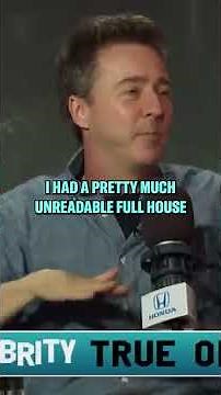 Edward Norton Got Eliminated From the World Series of Poker On this BRUTAL Bad Beat