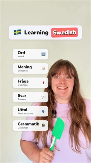 Swedish conversations fall apart in exactly this order — common phrases to know