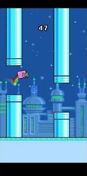 FULL VIDEO OF BEATING HIGHSCORES: FLAPPY NYAN #fails #flappynyan #games