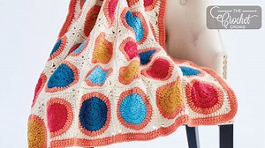 Crochet Circle Takes the Square Blanket Pattern   Tutorial