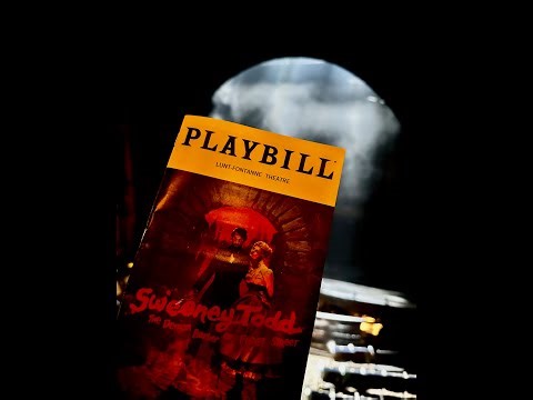 SWEENEY TODD BROADWAY 1st PREVIEW CURTAIN CALL & Exit Music (4K) Feb 26, '23 Josh Groban (4K)
