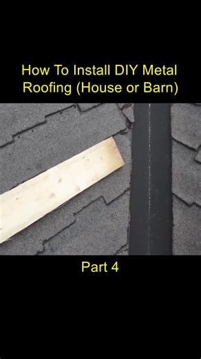 How To Install DIY Metal Roofing (House or Barn) (4)