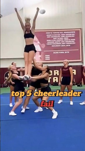 "5 Cheerleader Bloopers"#CheerleaderFails#EpicFails#FunnyFails#Cheerleading #shortsvideo#funny#memes