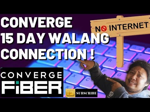CONVERGE INTERNET 15 DAYS WALANG CONNECTION! | HINDI PA DIN NAAYOS, PAANO GAGAWIN ?!