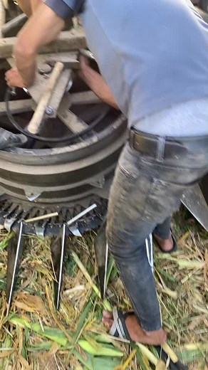 Repairing Machinery in a Rural Setting