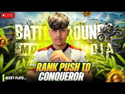PLATINUM TO CONQUEROR PUSH 🔥 | BGMI LIVE | 17 PRO MAX GAMEPLAY |#bgmi #shortsfeed #shorts #rankpush