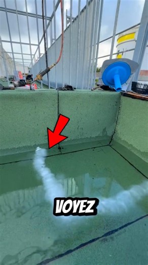 Incredible technique for plugging a leak without draining the water
