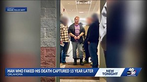 Oklahoma man who faked his death captured after 13 years on the run