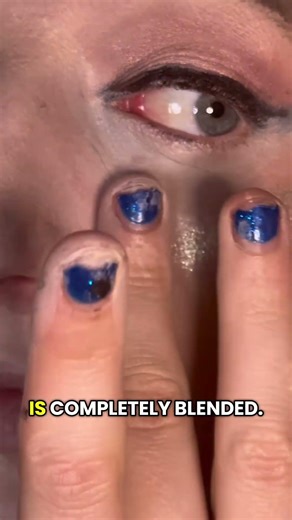 How do I use highlighter as a blind woman?