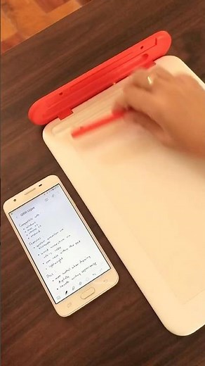 how to write notes using your phone and pen tablet