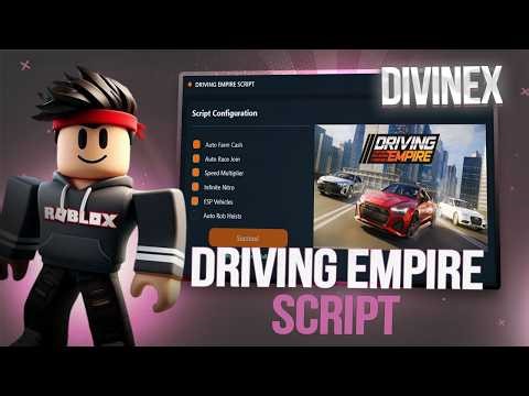 DRIVING EMPIRE SCRIPT! AUTO FARM MONEY, FAST SPEED, ESP & MORE | ios/android/pc
