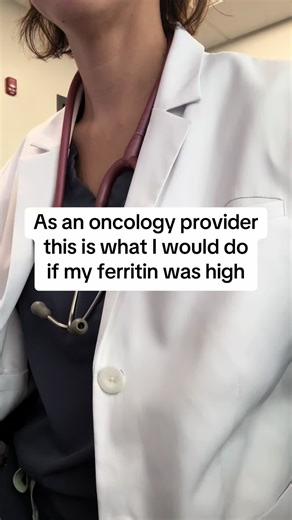 High ferritin isn’t just “extra iron.” It can mean a few very different things — and the next steps depend on why it’s elevated. If my ferritin came back high, here’s exactly what I’d do: 1️⃣ I’d confirm it — and look at the full iron panel. Ferritin alone isn’t the full picture. I’d review: • serum iron • TIBC / transferrin • transferrin saturation • hemoglobin and hematocrit • trends over time High ferritin with high transferrin saturation means something different than high ferritin with norm